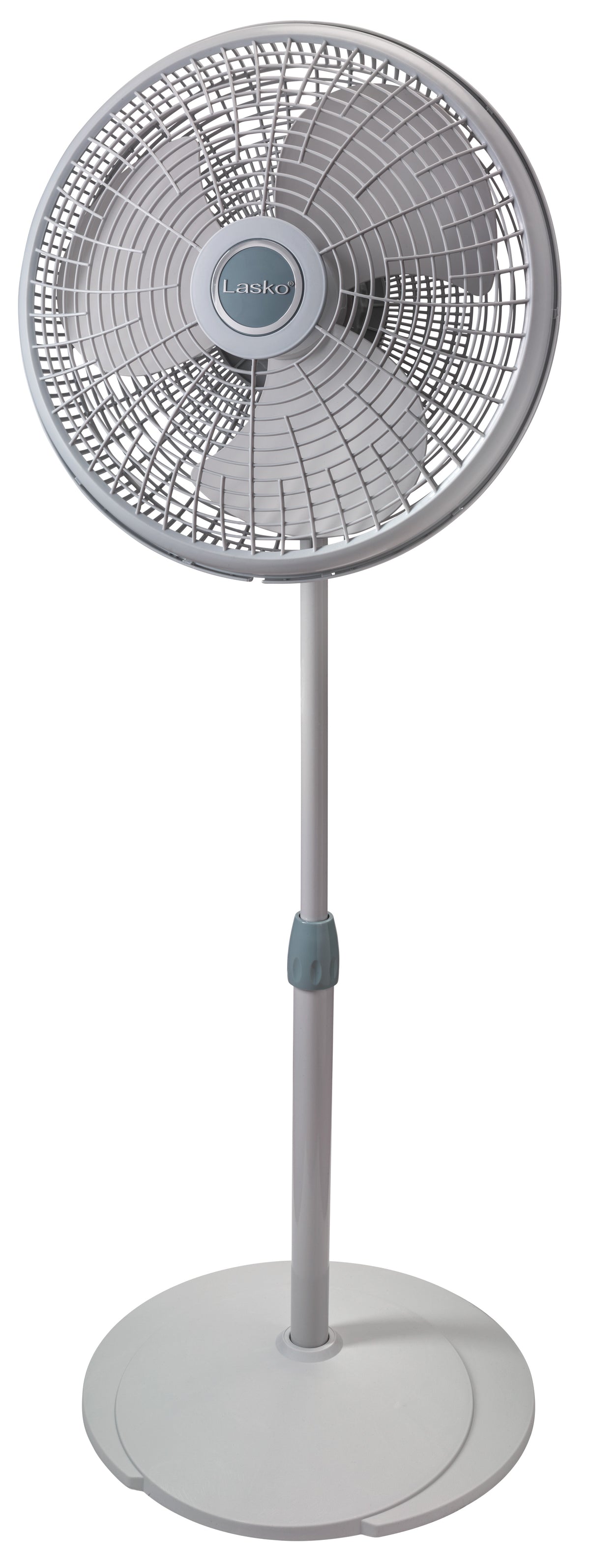 Lasko 16" Pedestal Fan: Oscillating, 3-Speed, Adjustable Height