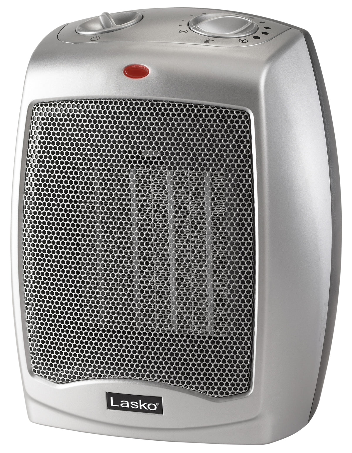 Lasko 9" Ceramic Space Heater: Overheat Protection, 2 Heat Settings, Thermostat