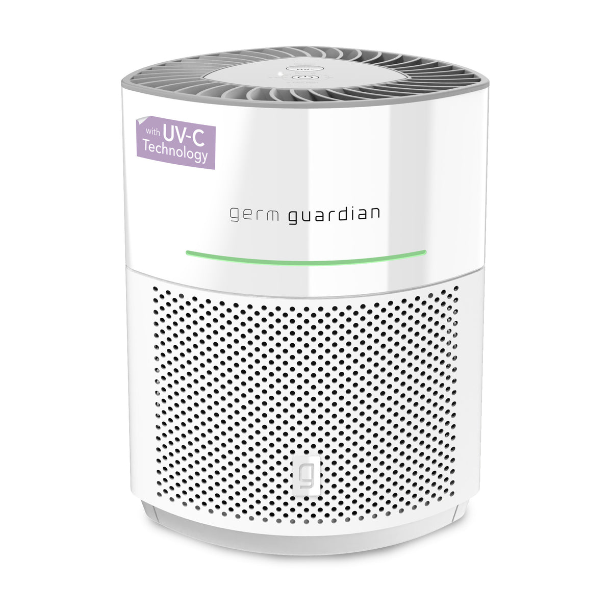 Germ guardian air purifier red deals light