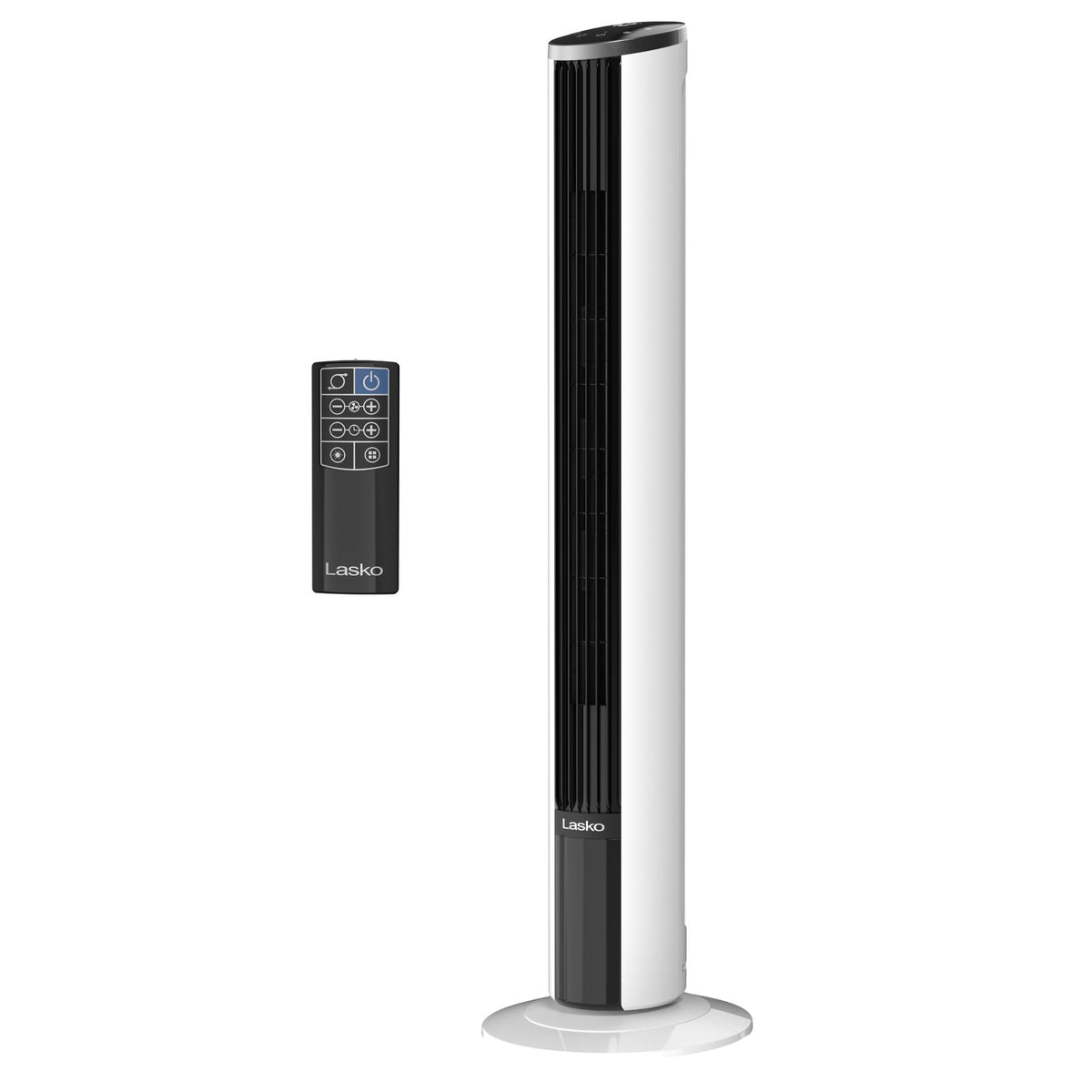 Lasko 42" DC Tower Fan: Oscillating, 12-Speed, Remote, Timer