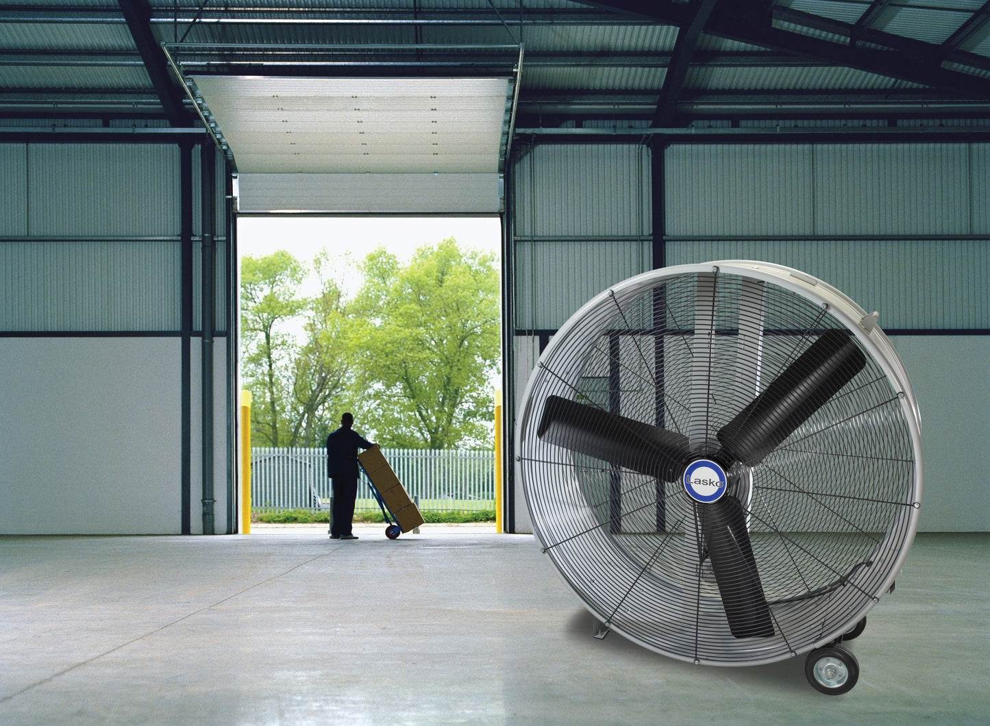 Lasko 42" Belt Drive Drum Fan, 3244