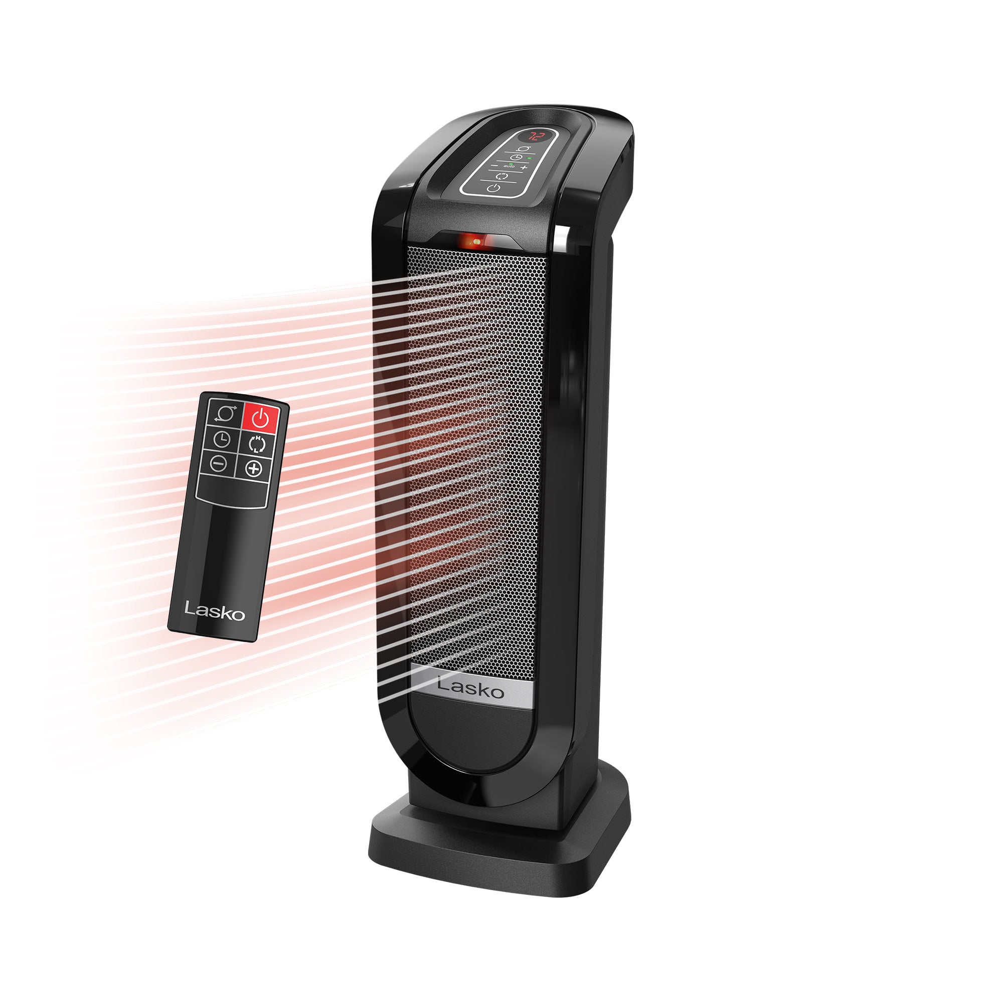 ラコステ STROM96 CPT 220 1 CMA Lasko 22 in. 1500W Ceramic Tower Space Heater with Digital Display