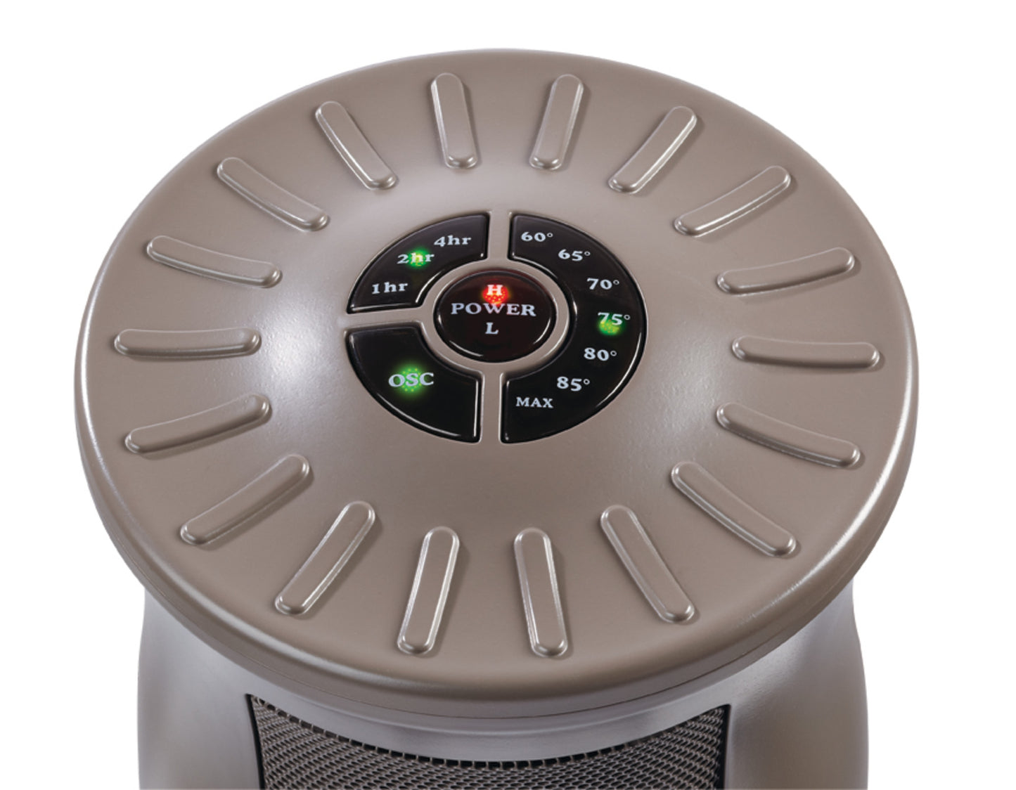 Lasko Designer Series Oscillating Ceramic Heater with Timer, CX16405, Brown