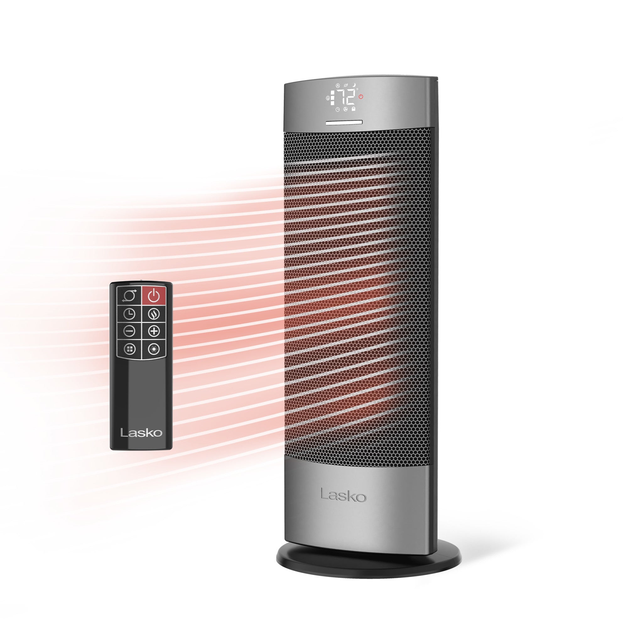Lasko Ellipse CT18951 Ceramic Tower Space Heater with Remote