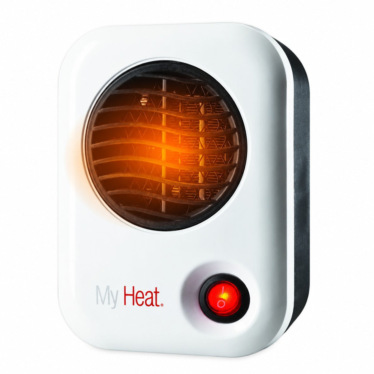 Lasko MyHeat 6" Personal Ceramic Space Heater: 200W, 1 Heat Setting, White