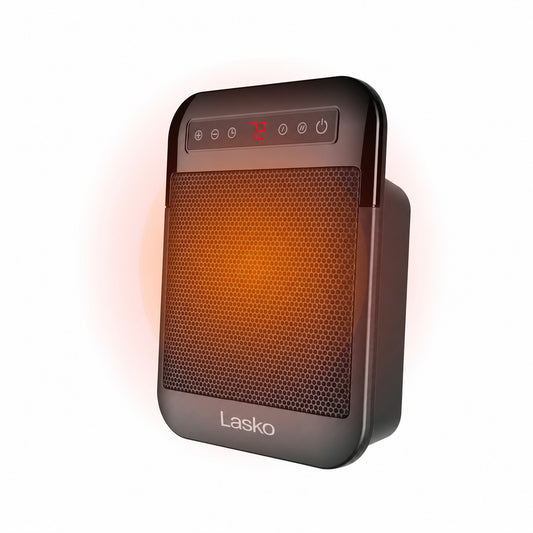 Lasko MyHeat Max 9" Ceramic Space Heater: 2 Heat Settings, Timer, Thermostat