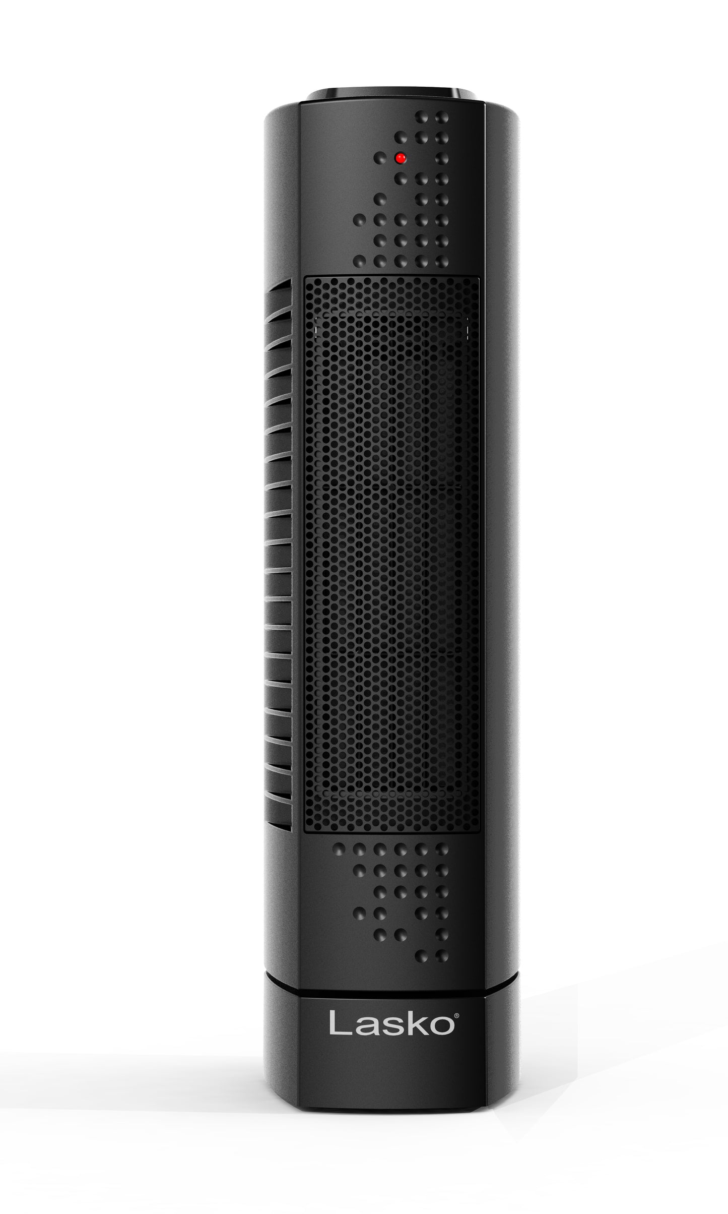 Lasko Oscillating Ultra Slim Electric Tower Space Heater with 2 Speeds, CT14101, Black