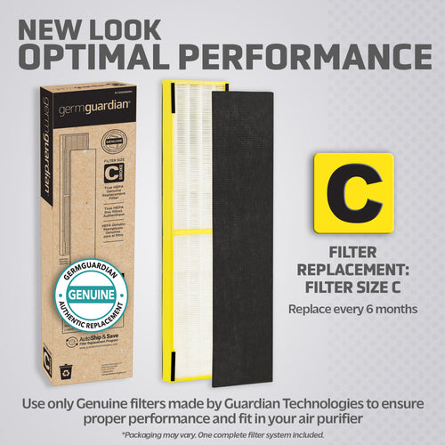 GermGuardian FLT4825 True HEPA Genuine Replacement Filter B