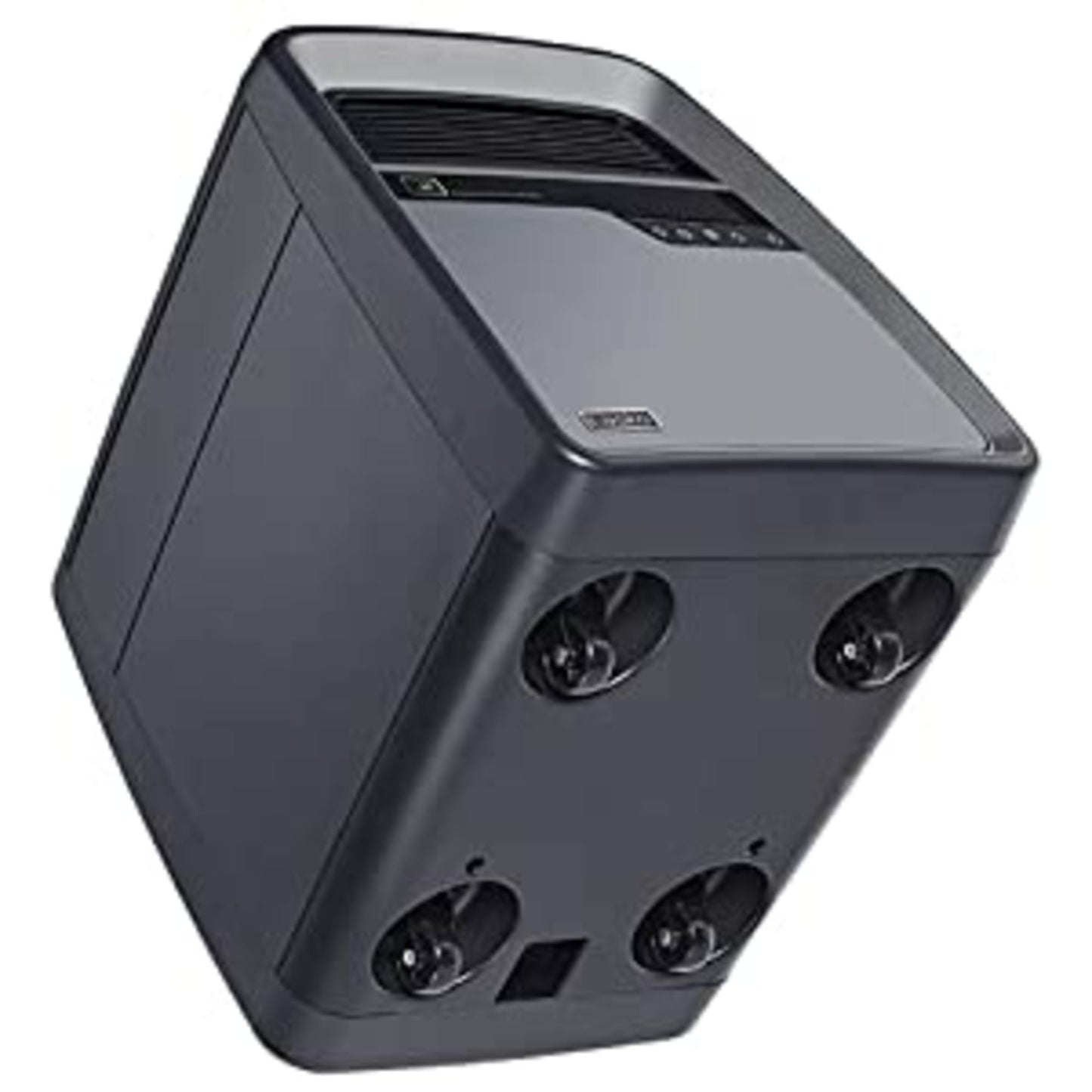 Lasko Cool-Touch Infrared Quartz Space Heater with Timer and Remote Control, 6101, Gray