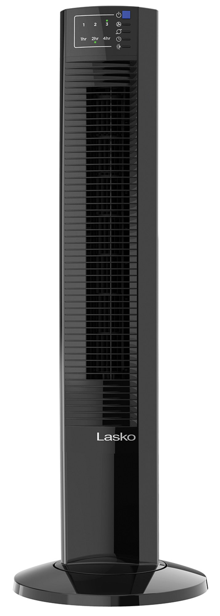Lasko Wind Tower® Fan with Nighttime Mode and Remote, T36510, Black