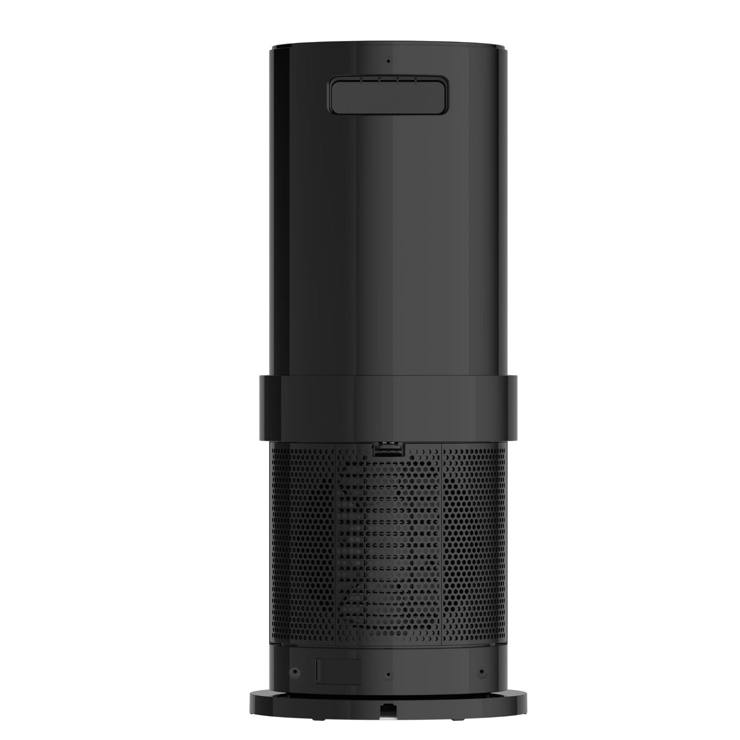 Lasko CA20175 20" 1500W Oscillating Fireplace Ceramic Tower Space Heater with Tip-Switch: Black