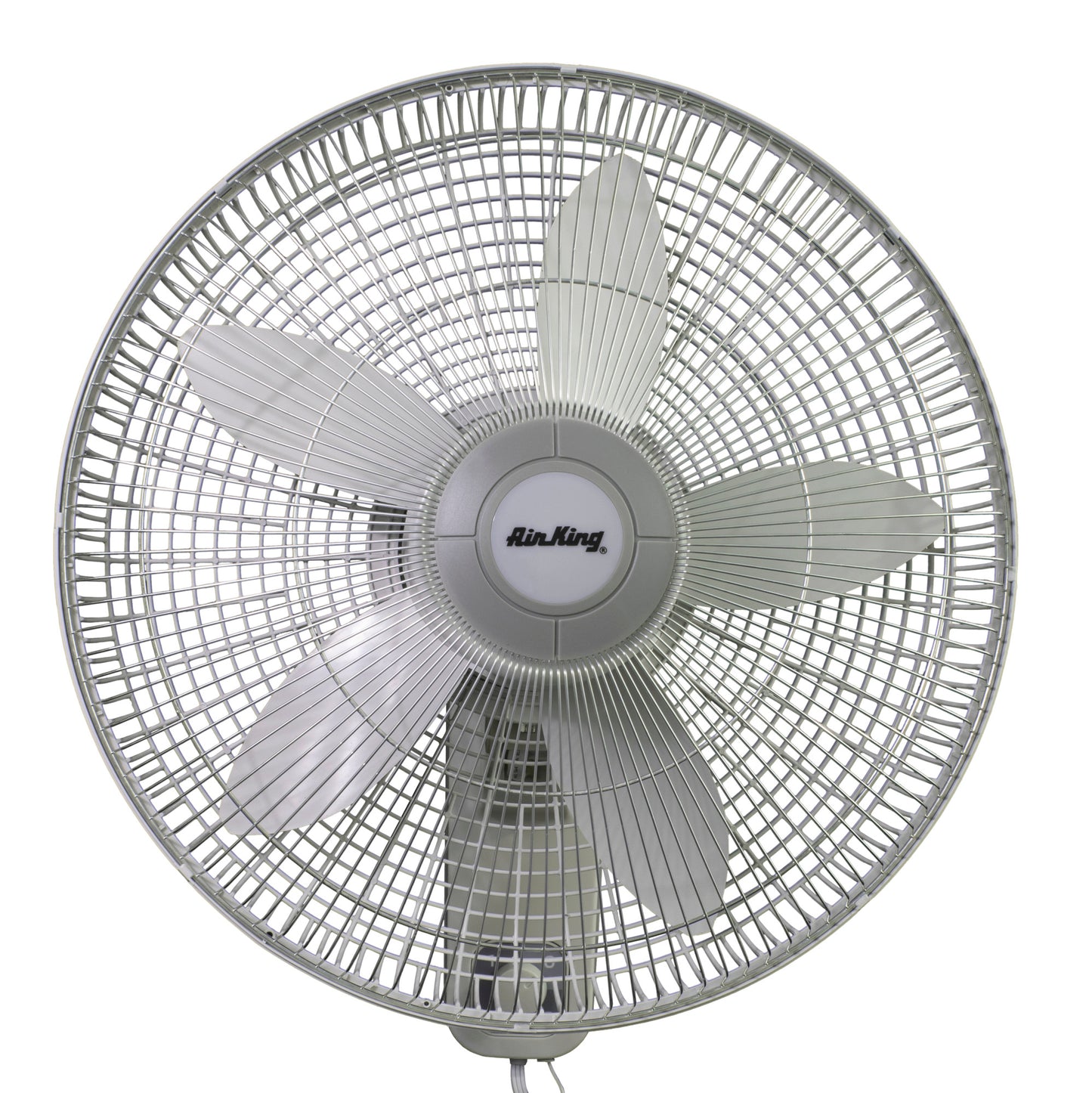 Air King 18" 1/20 HP Commercial Grade Wall Mount Fan (3-speed, manual, white)