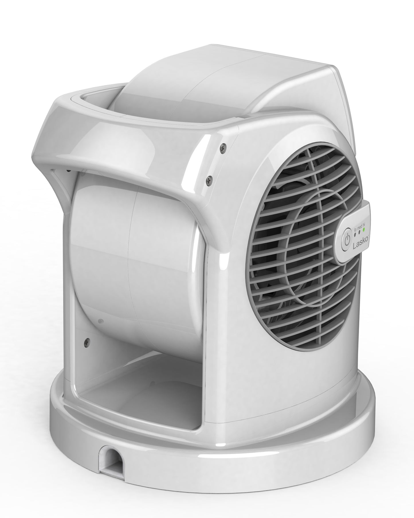 Lasko Multi-Use Home Utility Floor Fan with Pivoting Head and 3 Speeds, U11300, White
