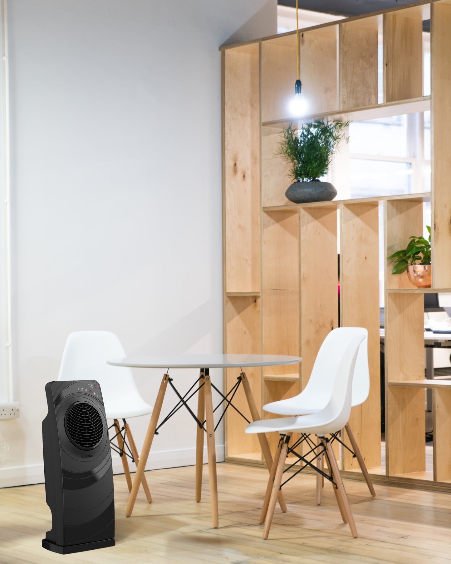 Lasko Elite Collection Revolution Ceramic Space Heater with Remote, CC23630, Black