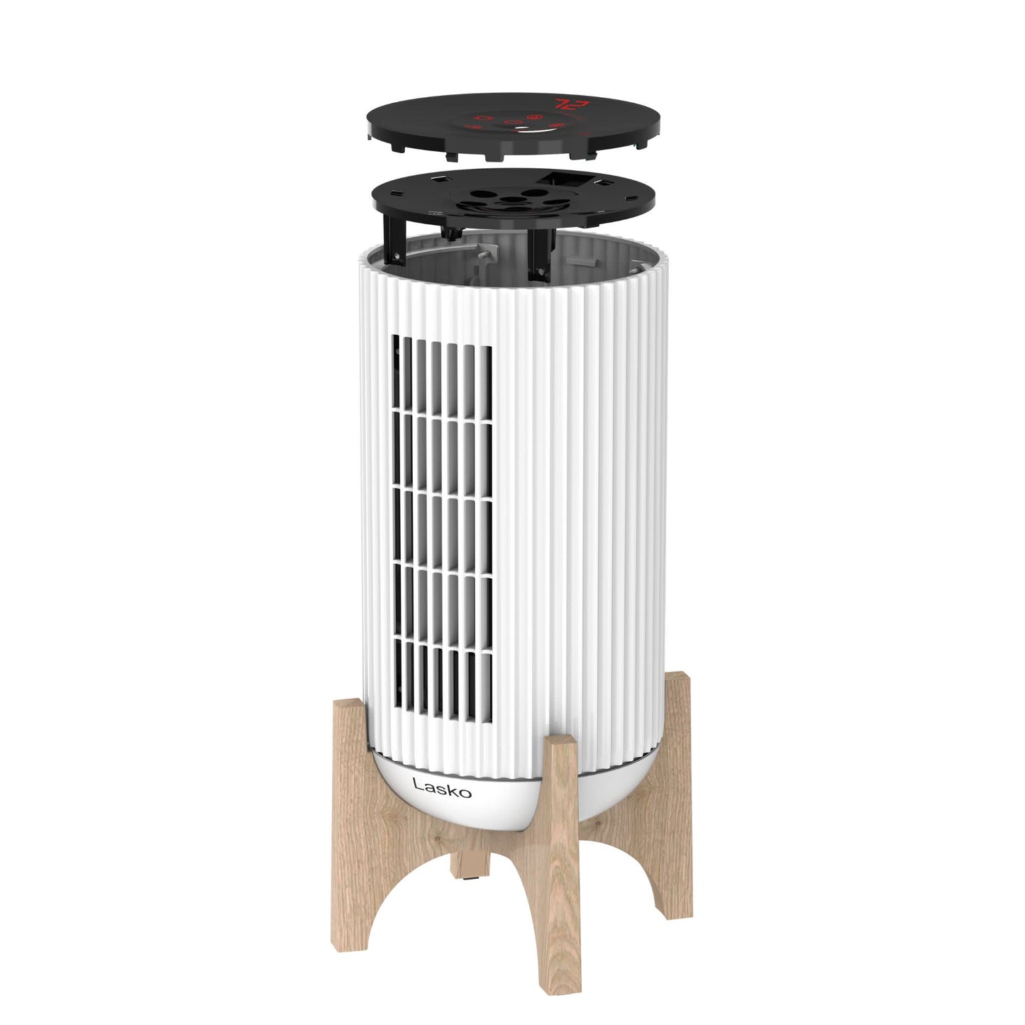 Lasko Artisan Series 16" Ceramic Space Heater with Remote (white, model CX16350)