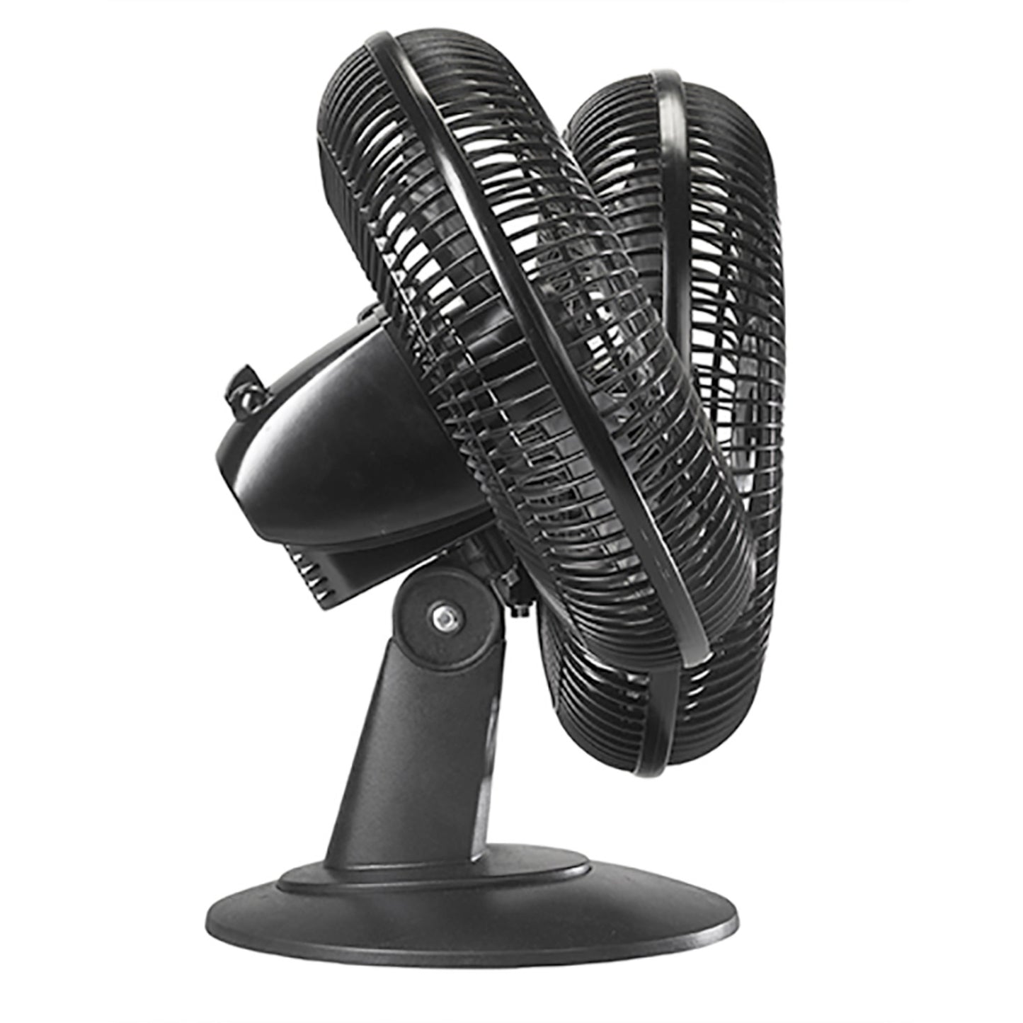 Lasko 12" 3-Speed Oscillating Table Fan with Tilt-back, 2017, Black
