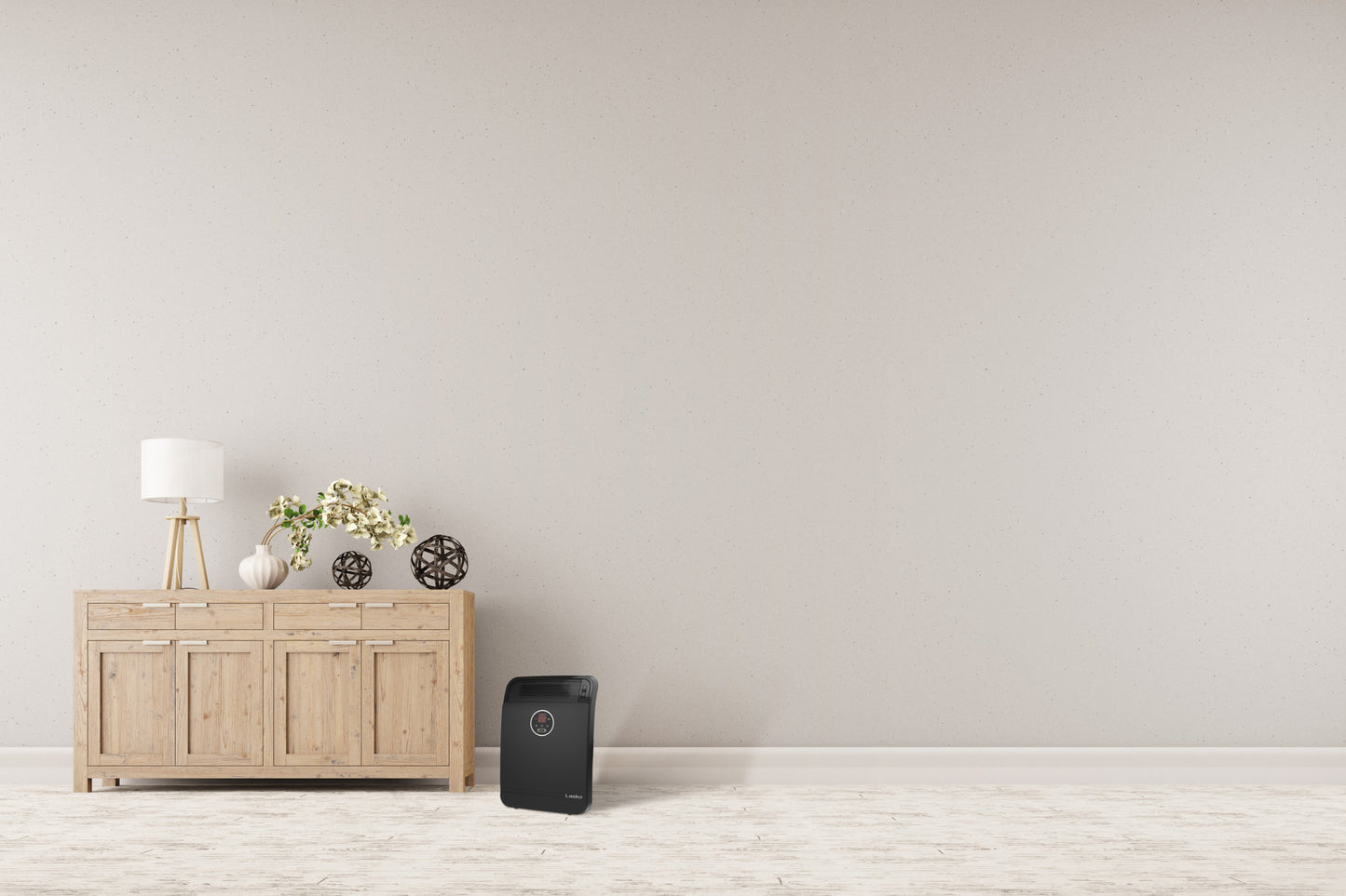 Lasko Ceramic Safe Power+ Whole Room Space Heater, CC18310, Black