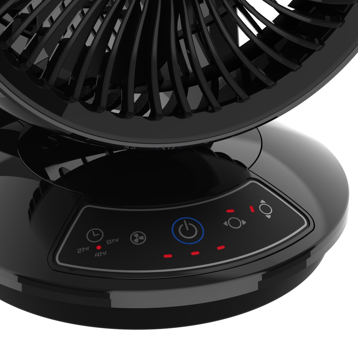 Lasko A12558 Whirlwind 7" Orbital Motion 3-Speed Air Circulator Fan: black