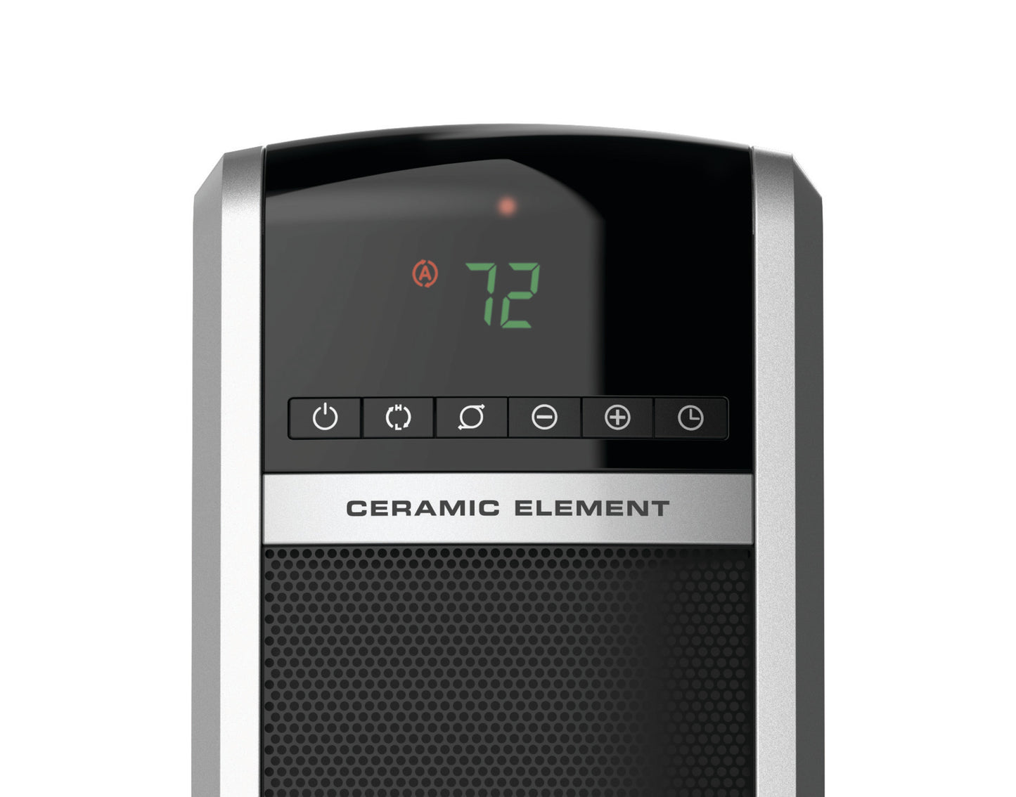 Lasko 1500W Digital Ceramic Tower Space Heater with Remote, CT30753, Black