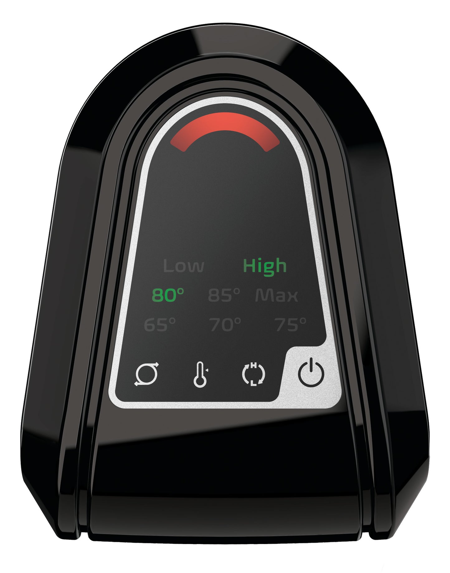 Lasko 1500W Electronic Ceramic Tower Space Heater with Touch Control, CT16558, Black