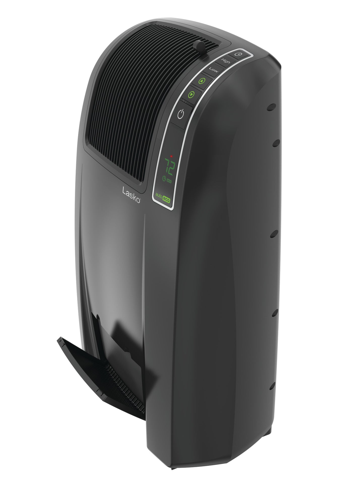 Lasko Cyclonic Digital Ceramic Heater, 5868, Black