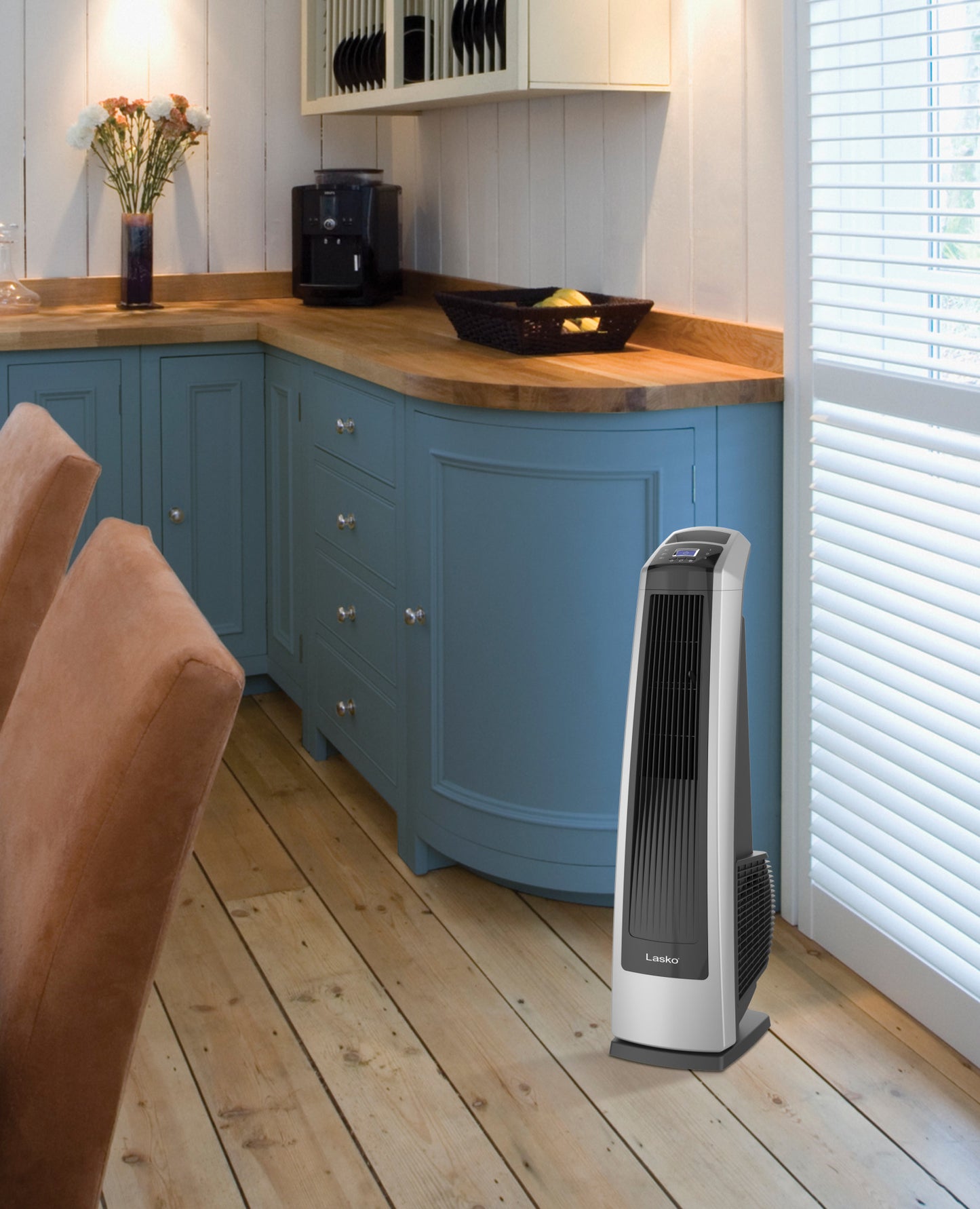 Lasko U35120 Oscillating High Velocity Fan with Remote Control