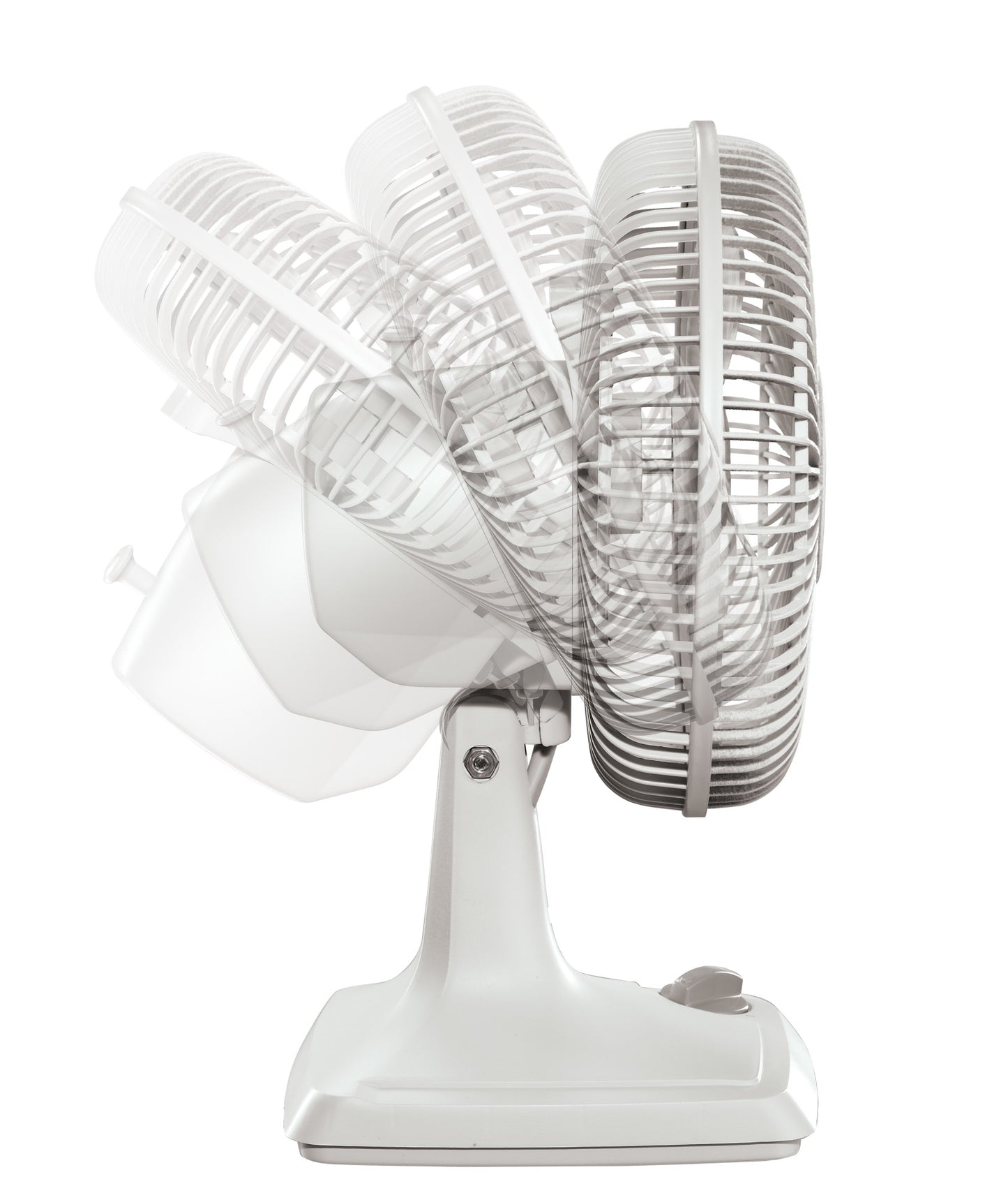 Lasko 9" 2-Speed Oscillating Table Fan, 2009, White