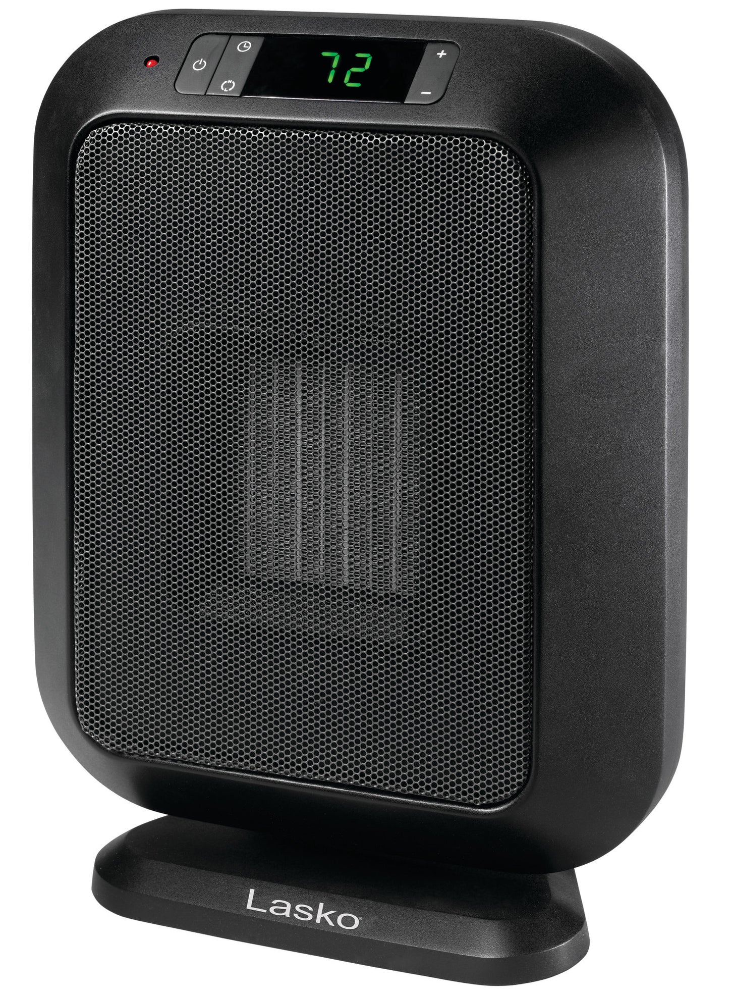 Lasko 15" Electric 1500-Watt Flat Panel Ceramic Heater, 6221, Black