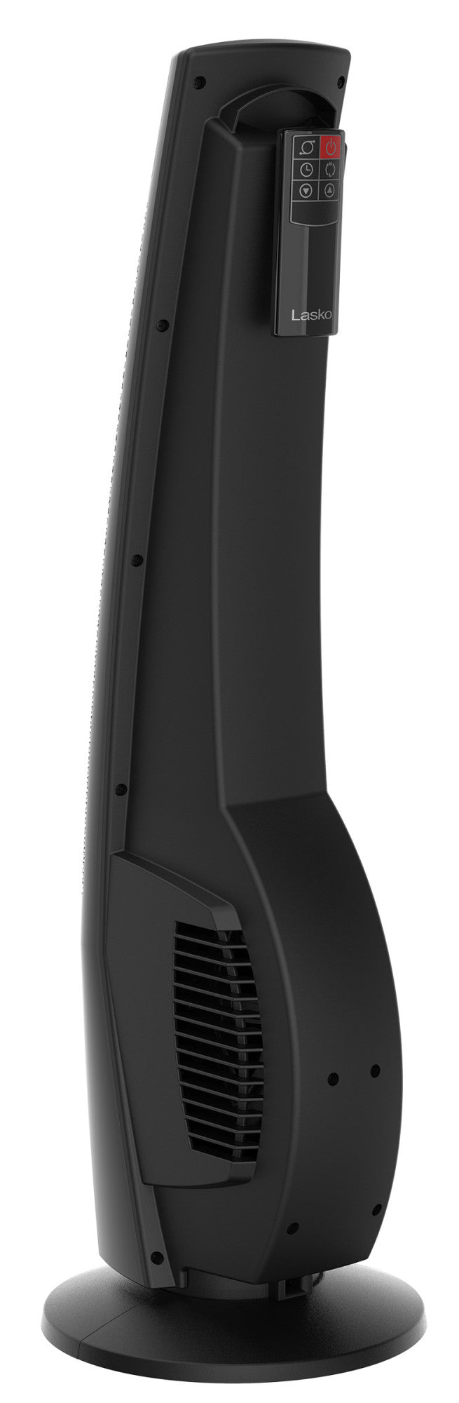 Lasko 1500W Ceramic Tower Space Heater with Remote, CT30796, Black