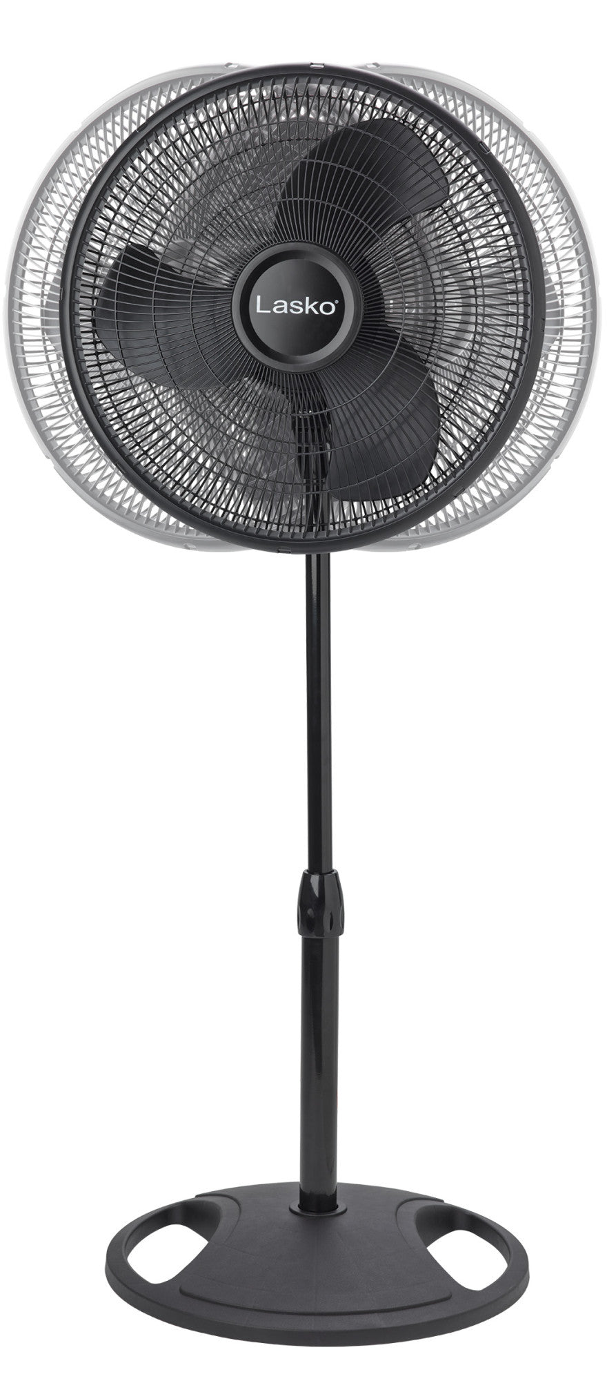 Lasko 16" Oscillating 3-Speed Pedestal Fan, 2521, Black