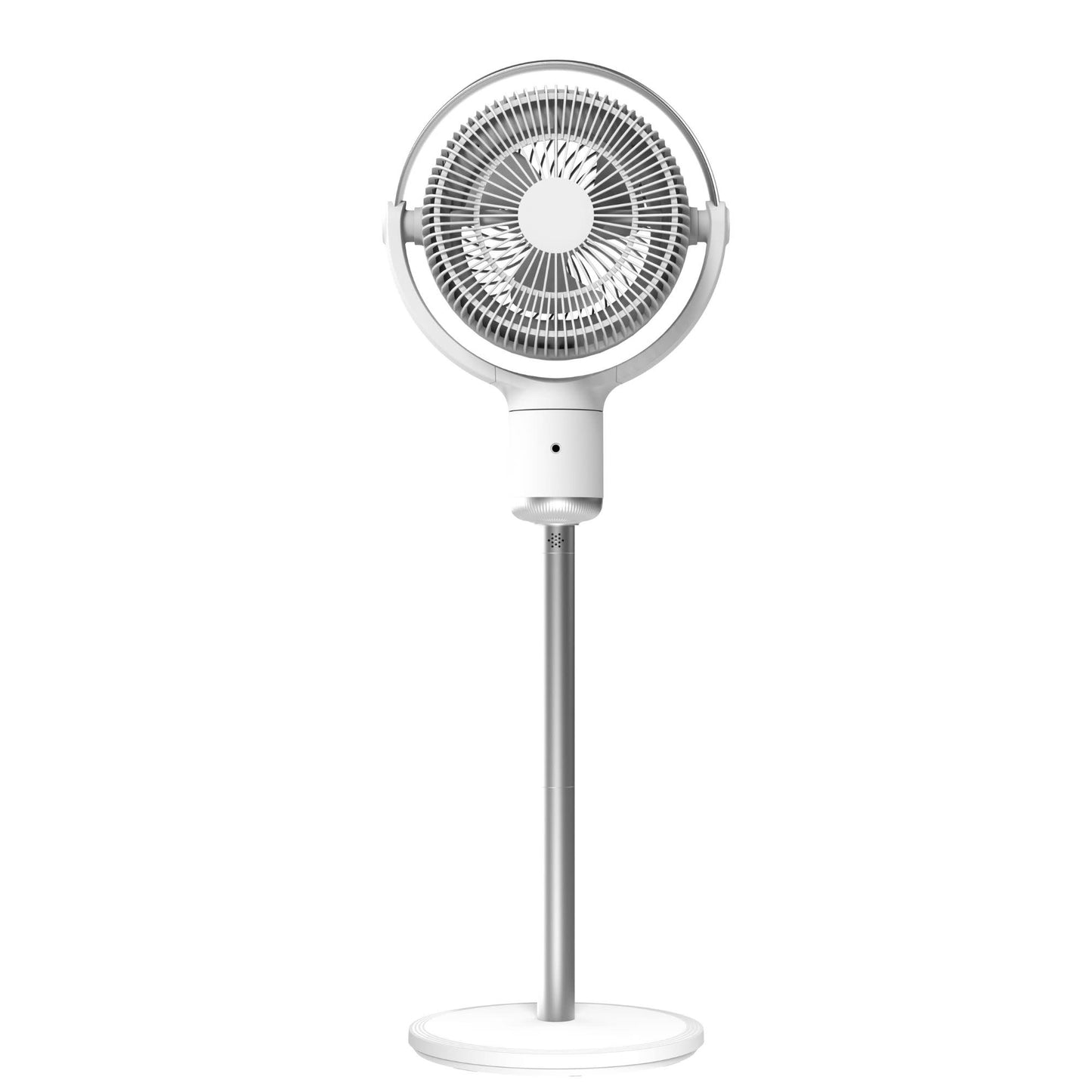 Lasko WhisperForce™ 24-speed DC Motor Pedestal Fan with Remote & Timer (white, model APDC301)