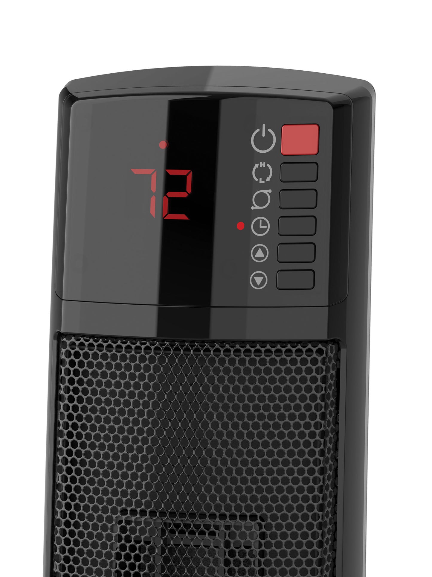 Lasko 1500W Ceramic Tower Space Heater with Remote, CT30796, Black