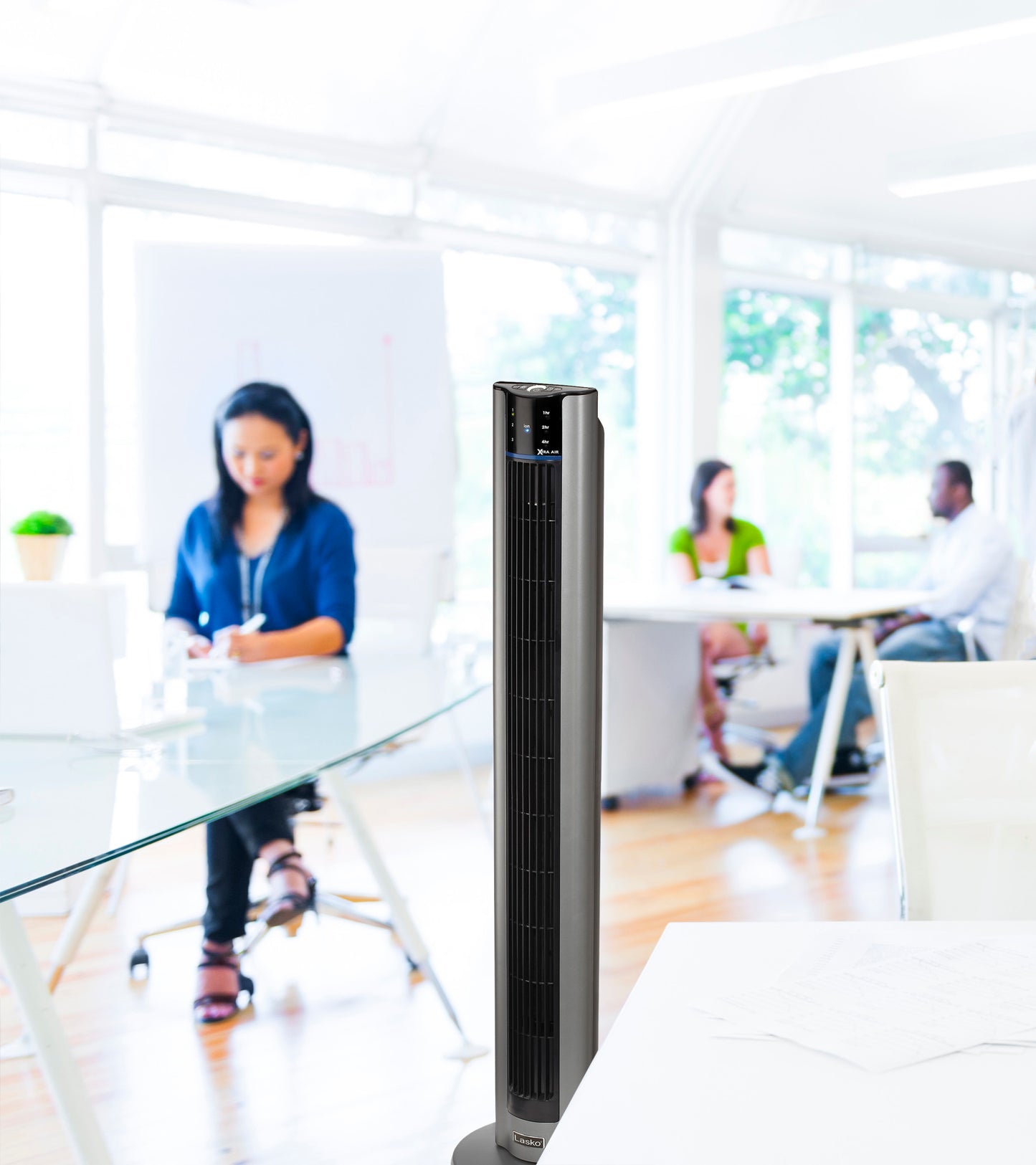 Lasko 48" Xtra Air Tower Fan with Ionizer and Remote, T48300