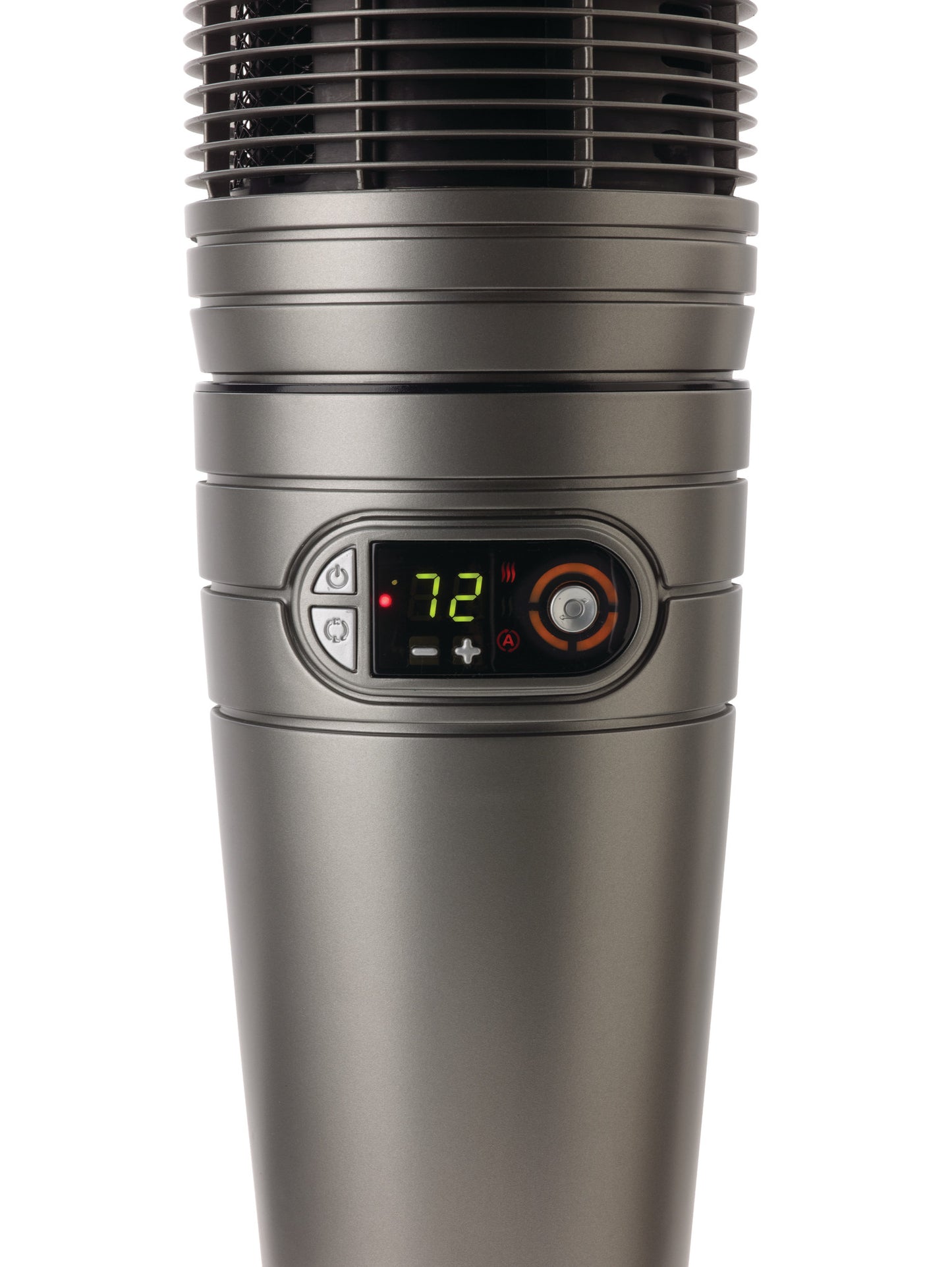 Lasko 1500W Full-Circle Ceramic Tower Space Heater with Remote, 6451, Grey