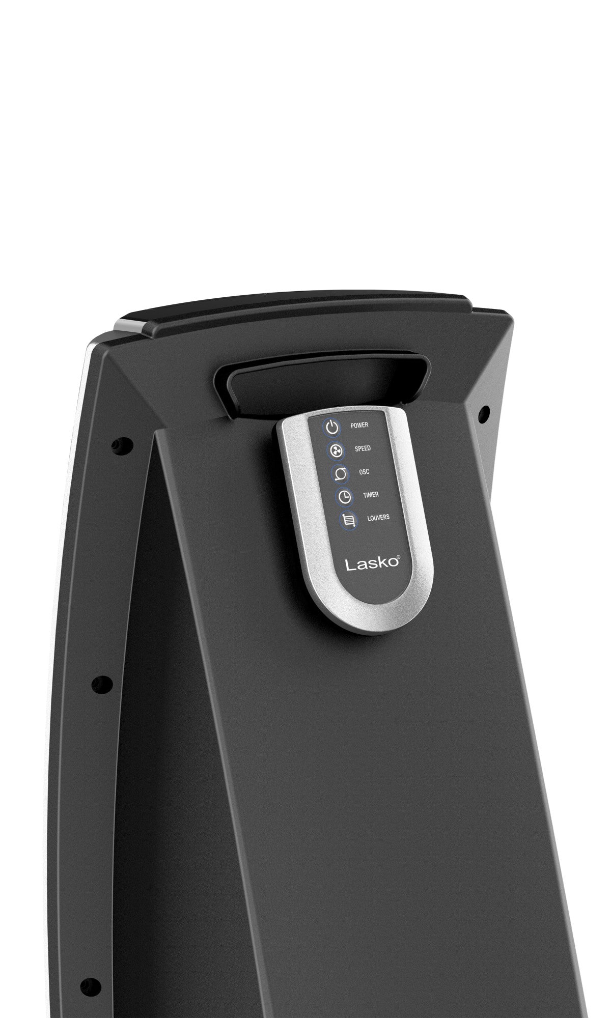 Lasko Oscillating High Velocity Tower Fan with Remote, C32150, Black