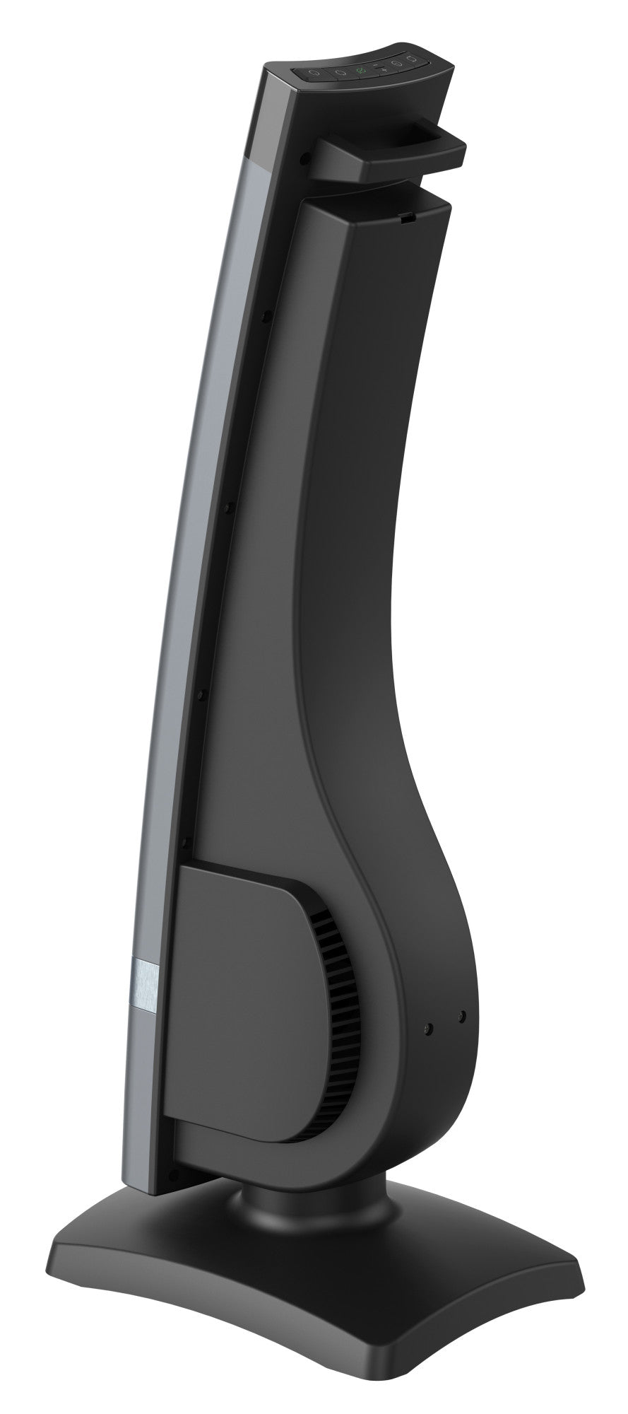 Lasko 1500W Ultra Ceramic Tower Space Heater with Remote, CT30710, Gray