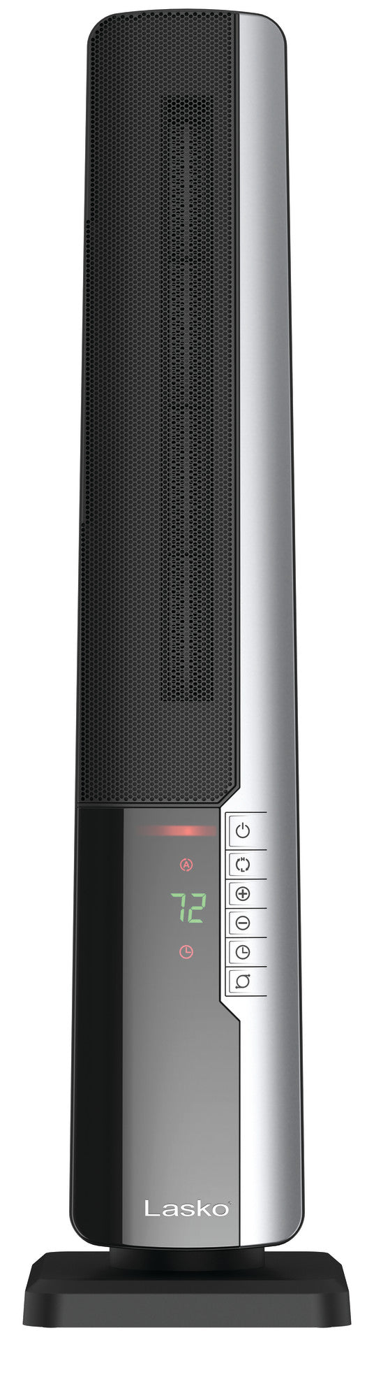 Lasko Ultra Digital Ceramic Tower Space Heater with Remote, CT32960, Black