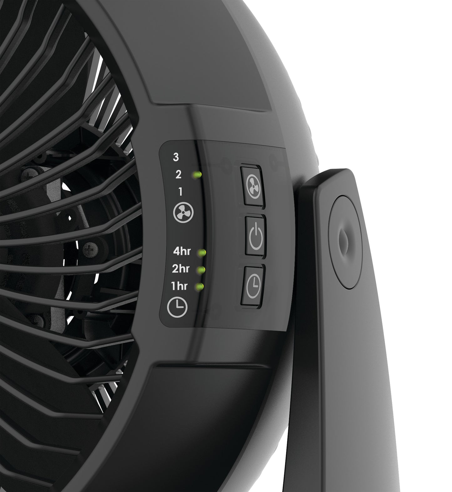 Lasko 10" Power Circulator Fan with Wall Mount Option and Remote, A10802, Black