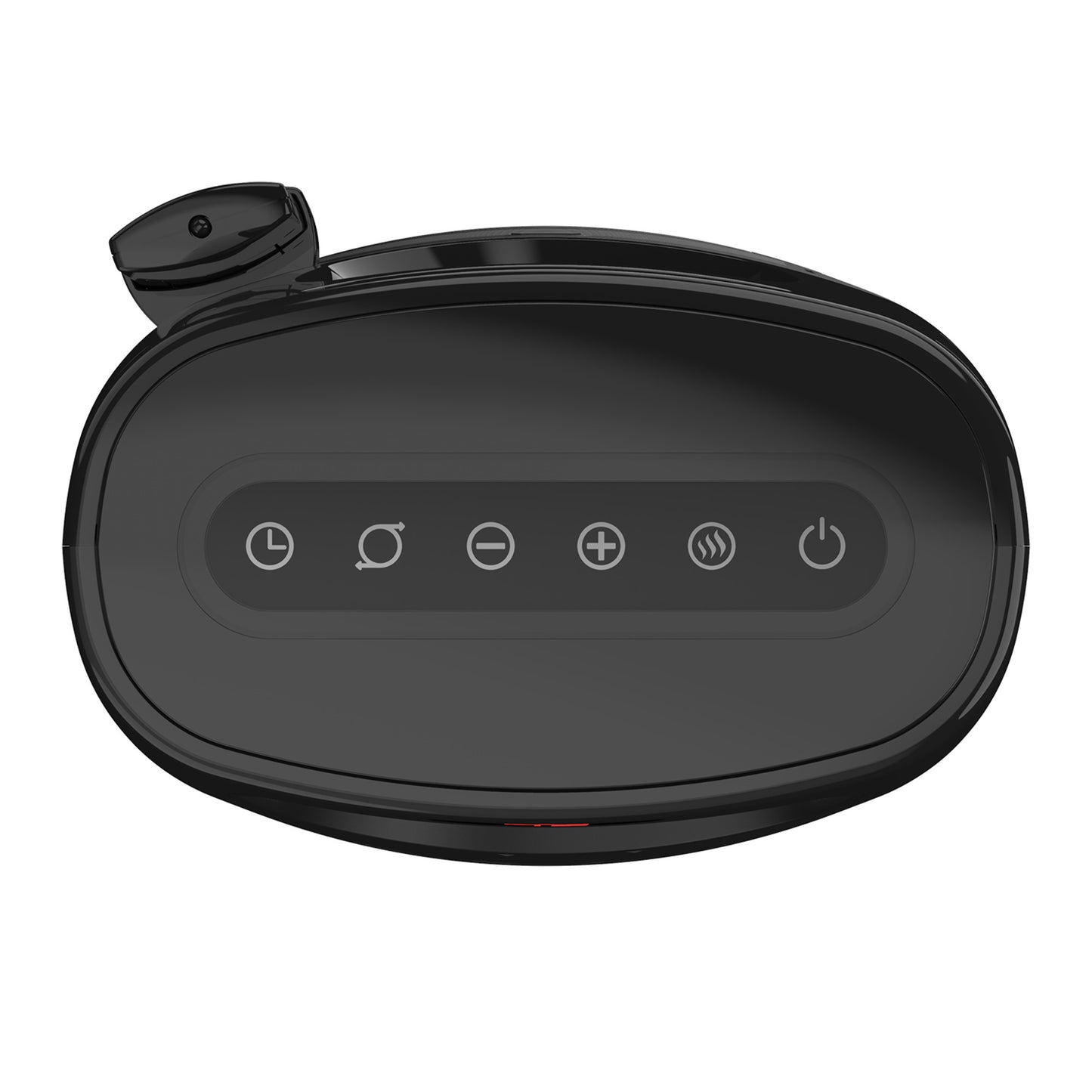 Lasko 1500W Bladeless Tower Heater with Tip Over Switch and Remote Control, CW210, black