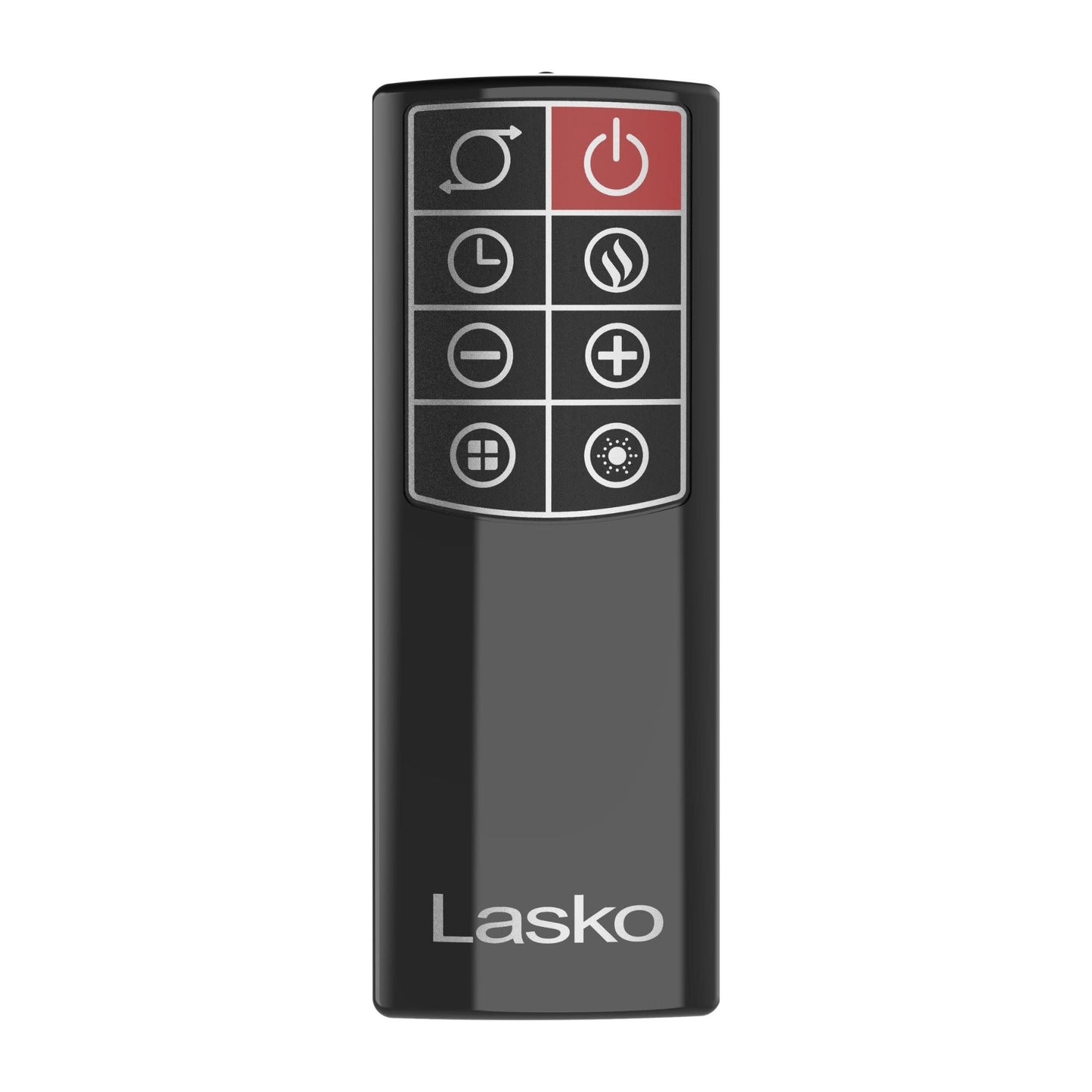 Lasko Ellipse 12" Ceramic Tower Space Heater: Oscillating, 3 Heat Settings, Remote, Timer, Tip-Over Switch, Child Lock, Thermostat, Black