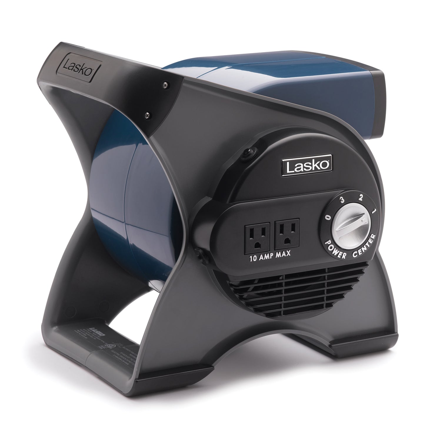 Lasko 3- Speed High Velocity Pivoting Blower Fan, 4940, Blue