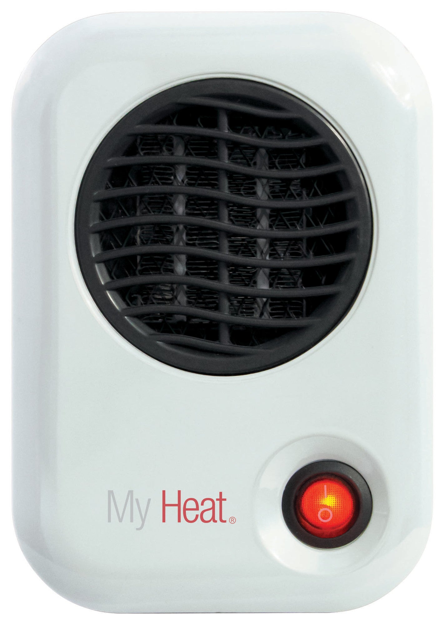 Lasko 200W MyHeat Personal Desk/Tabletop Space Heater with Simple Controls, 101, White