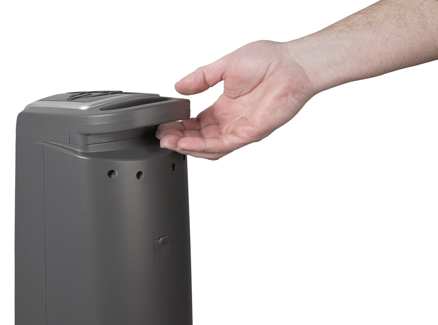 Lasko 1500W Ceramic Tower Space Heater with Logic Center Digital Remote, 5572, Black