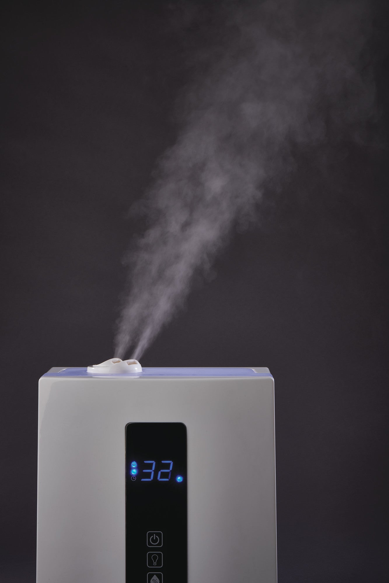 Lasko UH300 Quiet Ultrasonic Digital Warm and Cool Mist Humidifier