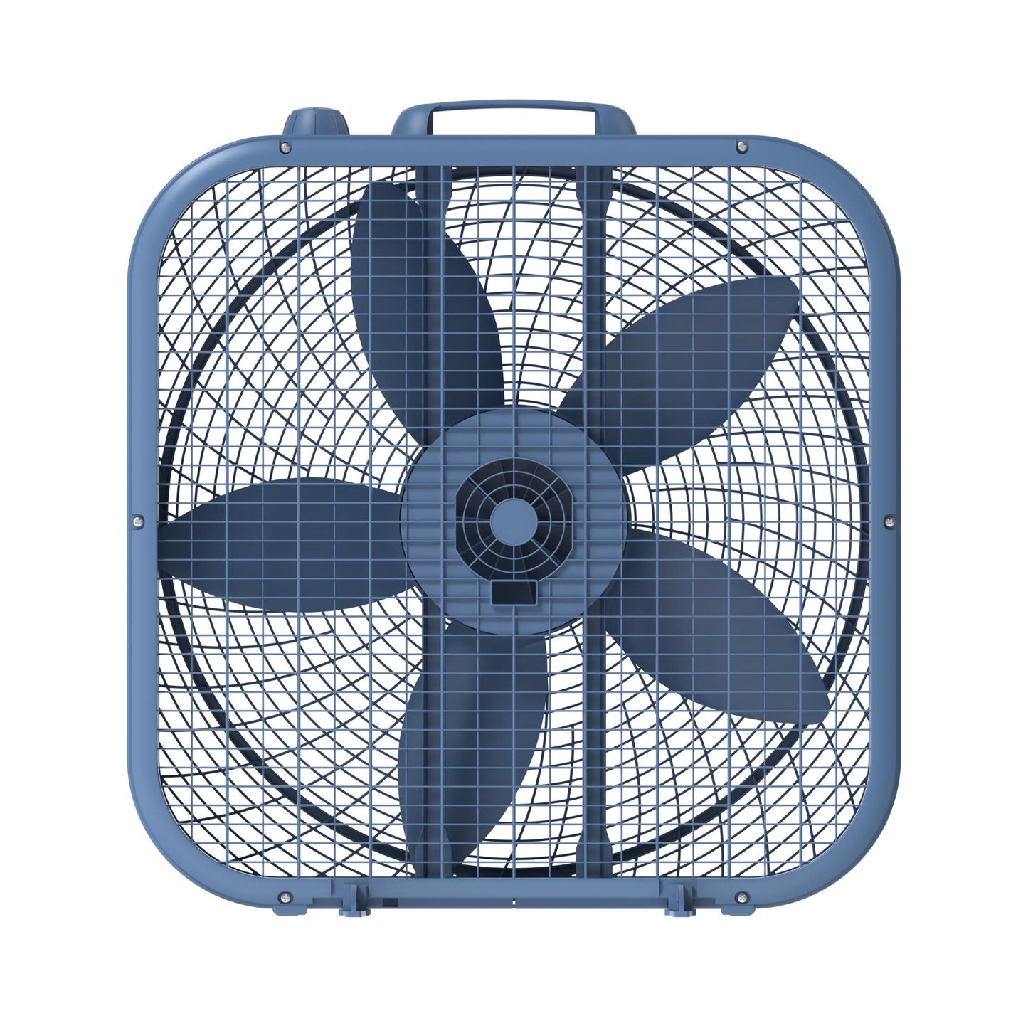 Lasko WindRing® 20" Box Fan (3-speed, manual, laguna blue)
