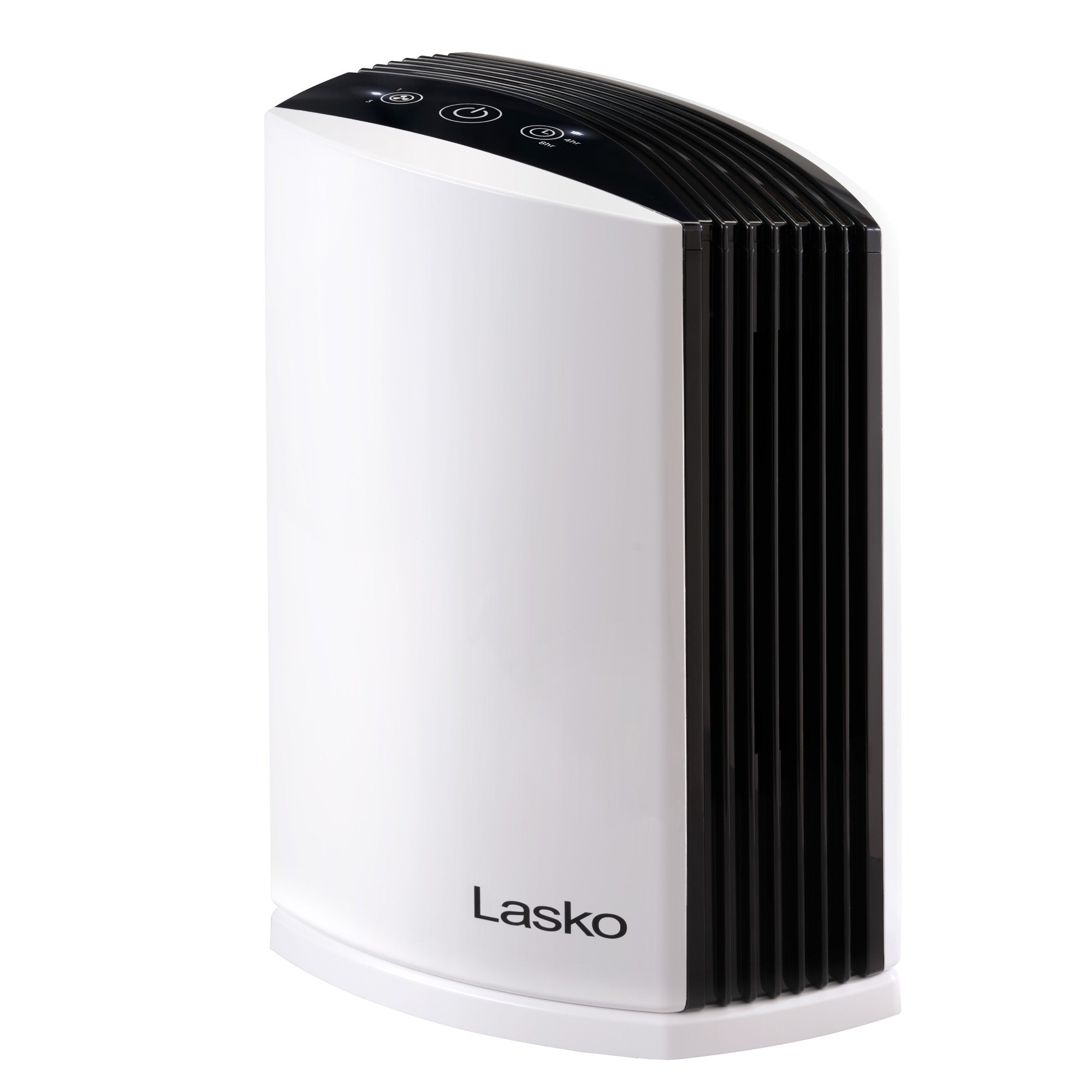 Lasko True HEPA Filter Desktop Air Purifier with Timer, LP200, White