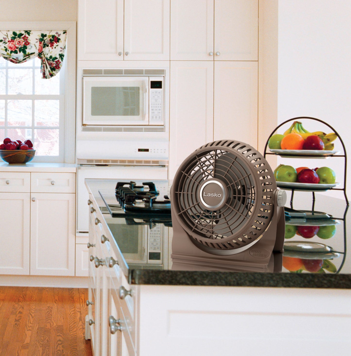 Lasko 505 10" Portable 2-Speed Breeze Machine Table Fan: bronze