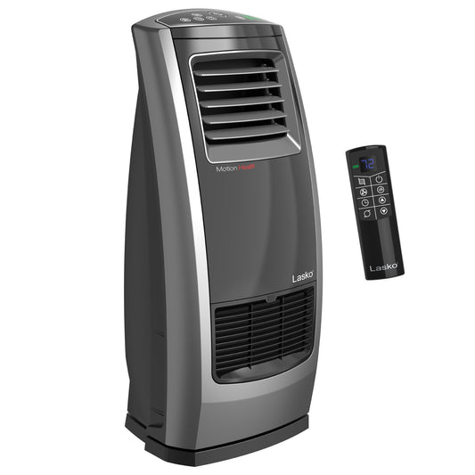 Lasko 1500W Motion Heat Plus – Whole Room Ceramic Space Heater, CC23185