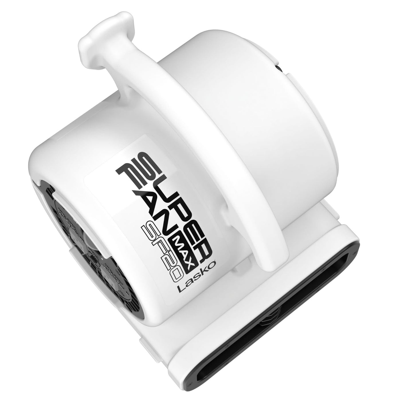 Lasko Super Fan Max 13" Air Mover Fan: 4-Speed, High Velocity, 2 Outlets, White