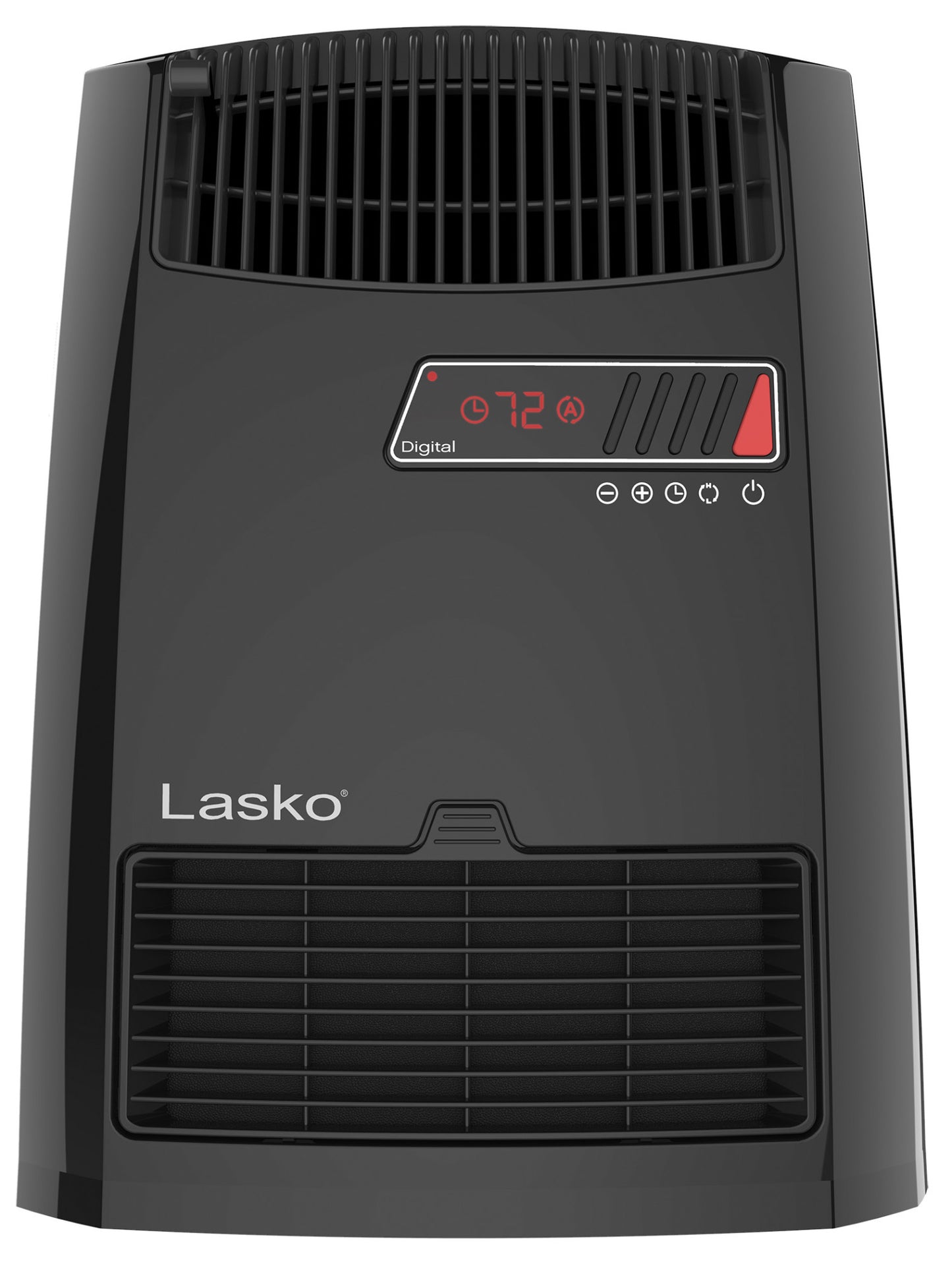 Lasko 1500W Electric Ceramic Space Heater with Timer and Thermostat, CC13700, Black